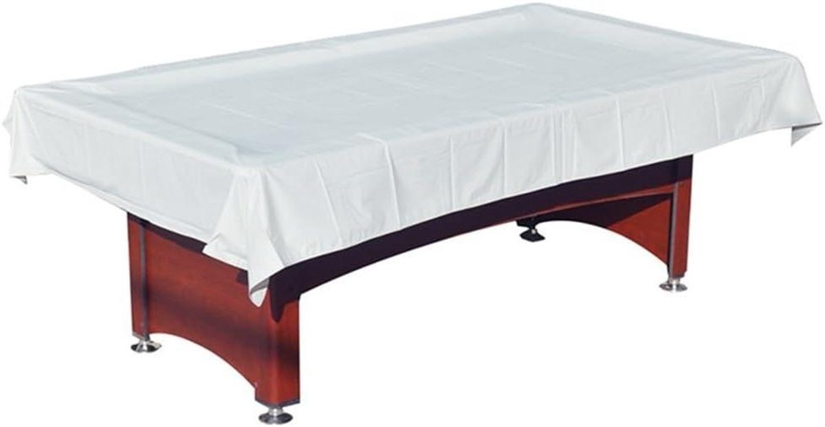 Tafelhoes - Beschermhoes - Tafel Beschermen - Waterdicht PVC - 256 x 155 cm - Wit