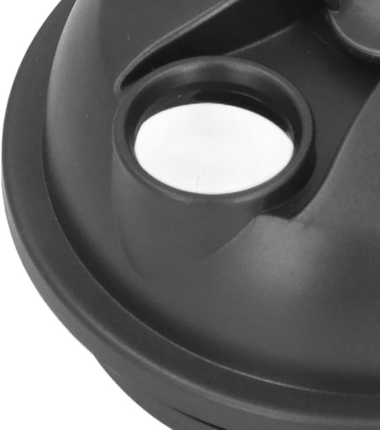 Mixer Deksel - Reserve Onderdeel - Sap Maken - Goede Afdichting - 9 cm Mond - Zwart — afbeelding 2
