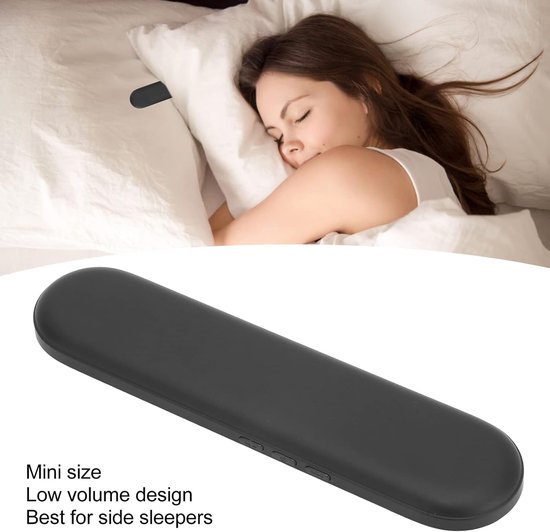 Nacht Speaker - Onder kussen - Diepe Slaap - Botgeleiding Technologie - 15.5 cm - Zwart — afbeelding 4
