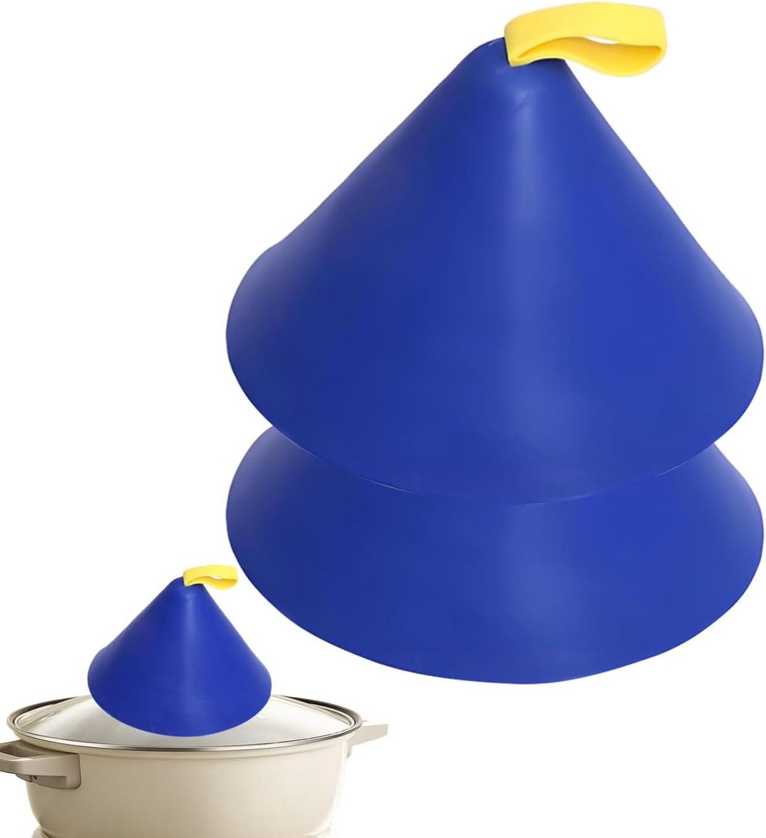Pannenbeschermers Set - Keuken Wanten - Hitte Beschermen - Antislip Ontwerp - 2 Stuks - Blauw