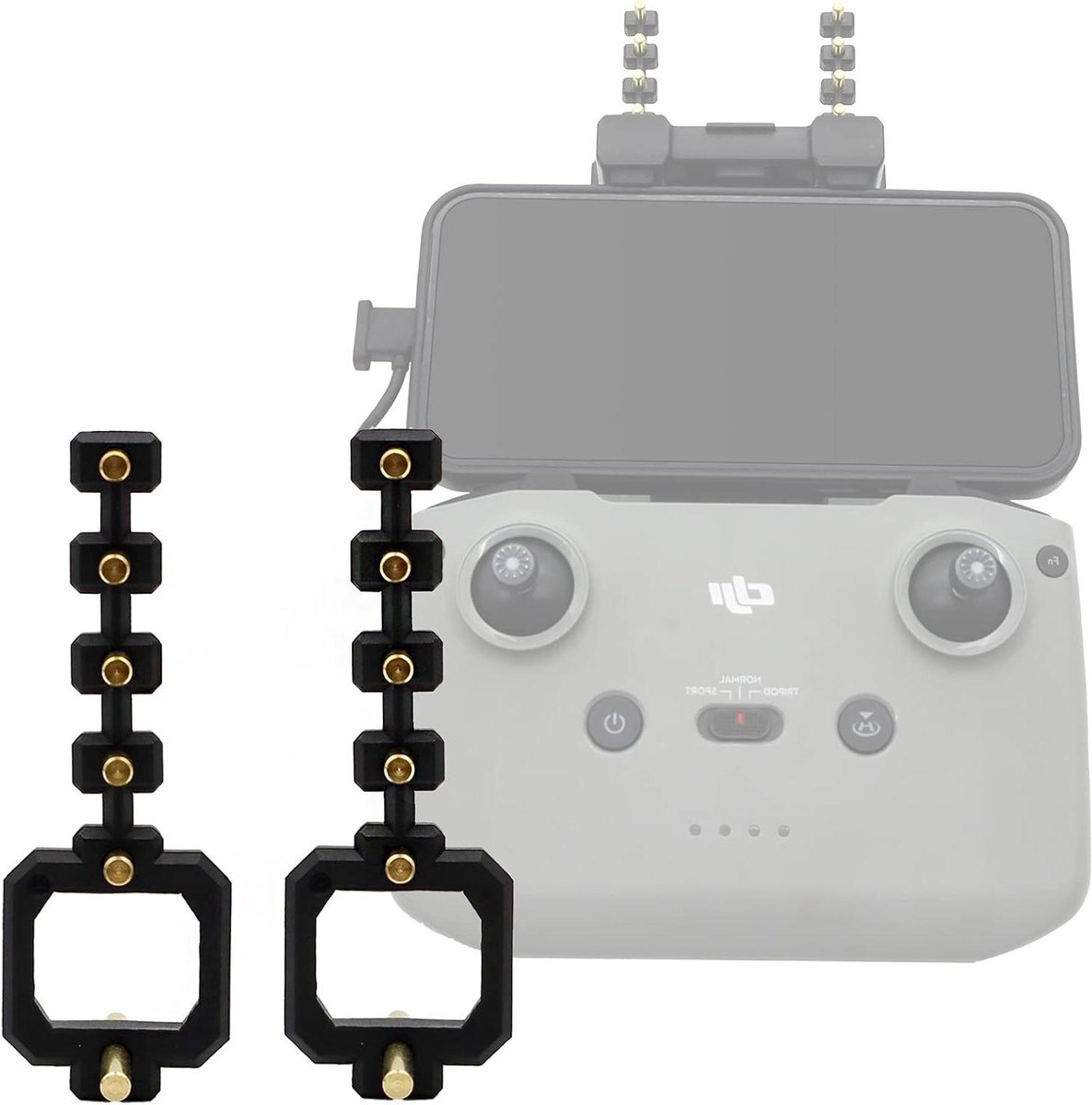 Antenne Signaal Booster - Range Extender - Drone Vliegen - Verbeterde Richting - 2 Stuks - Zwart