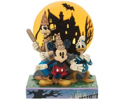 Disney Enesco - Mickey Mouse en vrienden ''Pas op! Spoken!'' Lichtgevende figuur van Jim Shore – Lonesome Ghosts
