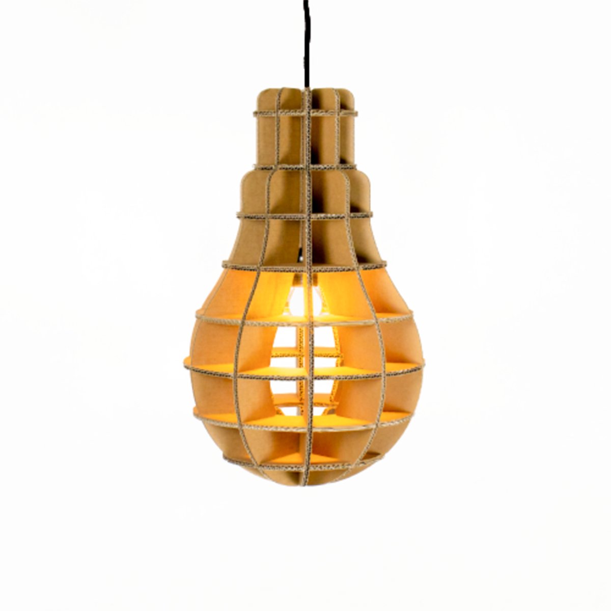 Kartonnen villarobledo lamp - Diameter 38 cm | E27 - Kartent