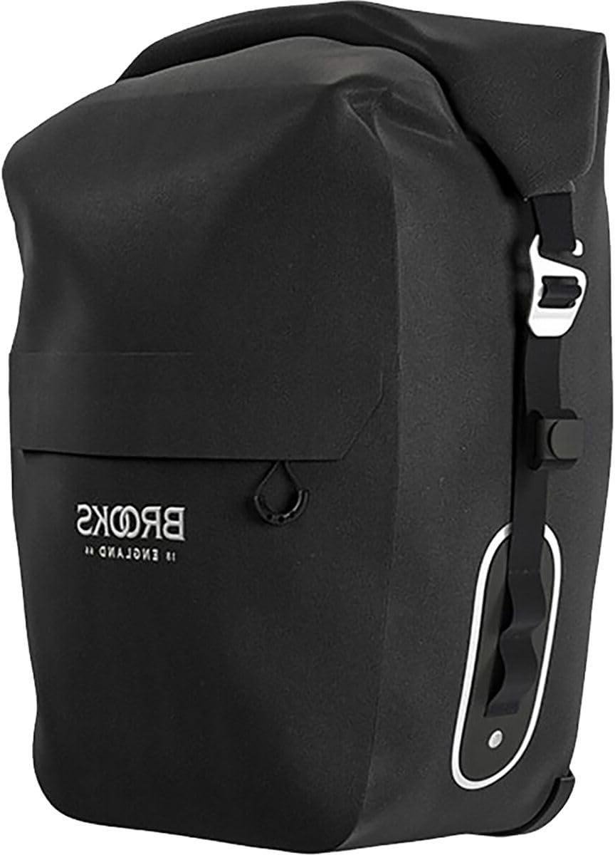 Fietstas Bagagedrager - Waterdichte Tas - Fietsen Boodschappen - Rolsluiting Systeem - 18-22 Liter - Zwart