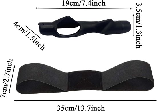 Golf Swing Trainer - Correctiebanden Golf - Swing Verbetering - Directe Feedback - 36 x 8 x 4 cm - Uniek van GOLF — afbeelding 5