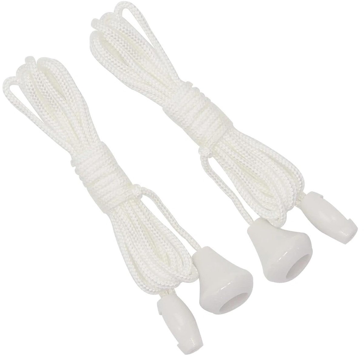 Cosensi - Dailygoods - 2 Stuks Nylon Trekkoord voor Plafondschakelaar 1,5 Meter