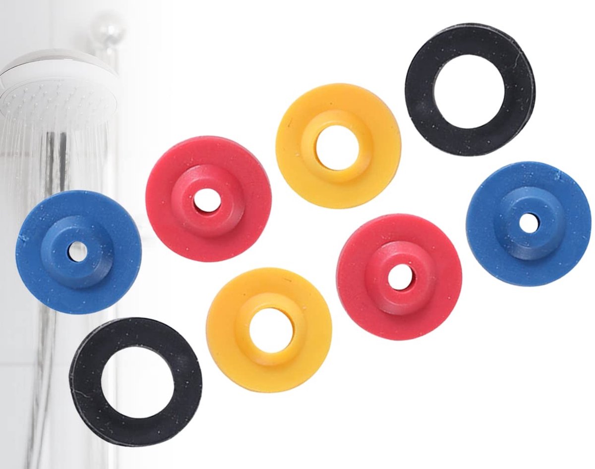 Cosensi - Dailygoods - Dailygoody - Waterbesparende douchekop - Siliconen douchekop - Duurzaam en efficiënt - Compact formaat - Waterbesparend - Ideaal voor dagelijks g