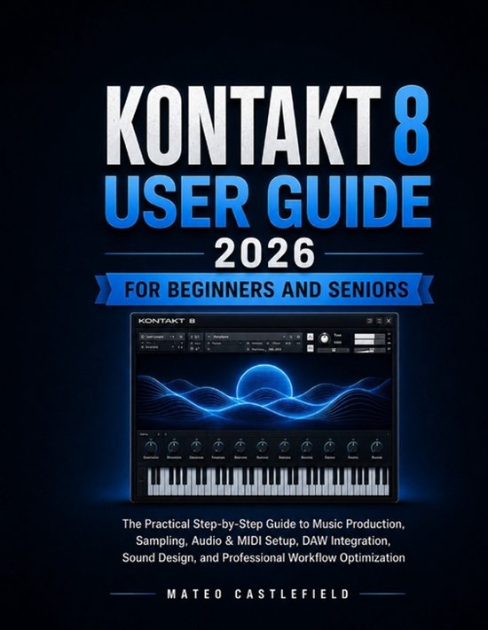 Kontakt 8 User Guide 2026 for Beginners and Seniors - cover