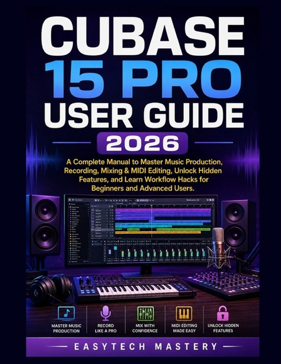 Cubase 15 Pro User Guide 2026 - cover