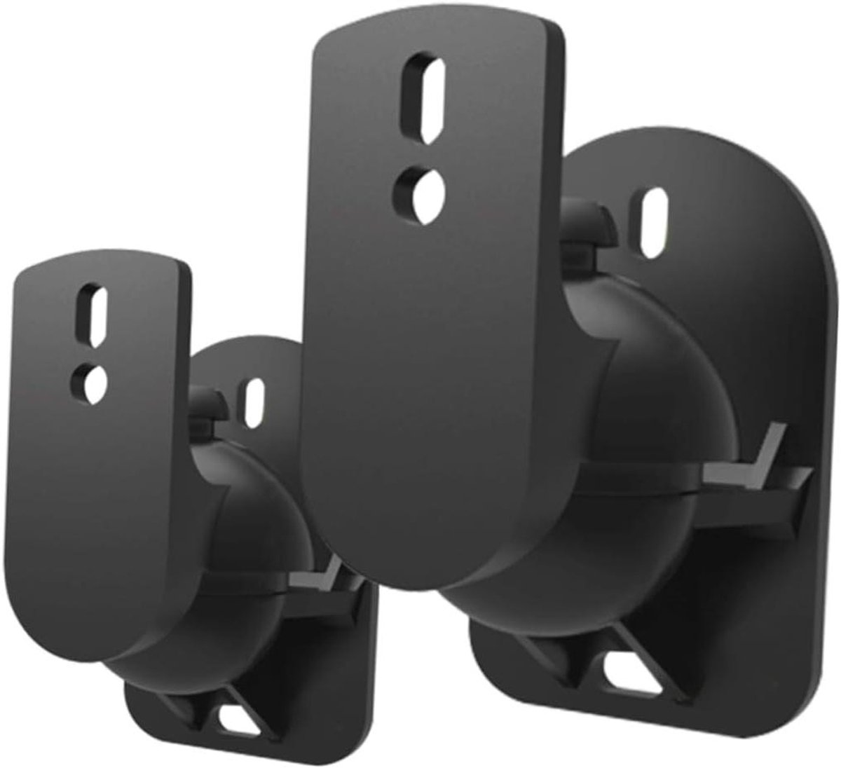 Luidspreker Beugels - Muurhouders - Home Audio - Verstelbaar Ontwerp - Tot 5 kg - Zwart