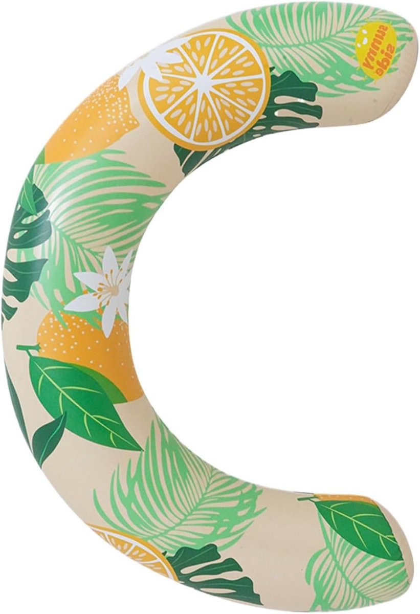 Opblaasbare Zwemring - Water Vlotter - Ontspannen op Water - Hoge Gewichtscapaciteit - 75 x 50 cm - Groen