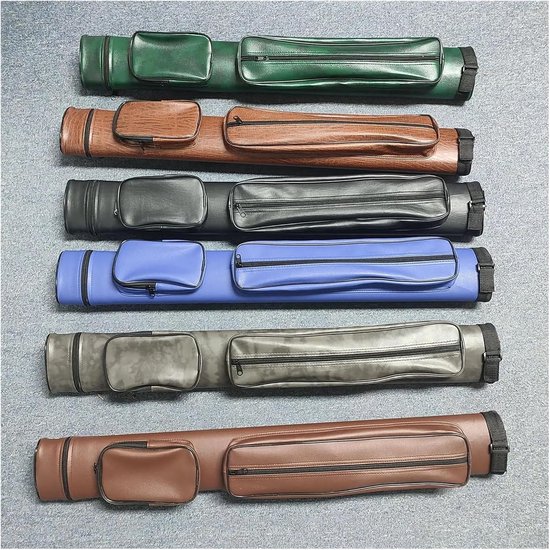 Biljartkeu Tas - Pool Stick Houder - Veilig Transport - Ruimte voor Accessoires - 81 x 7 x 8 cm — afbeelding 2