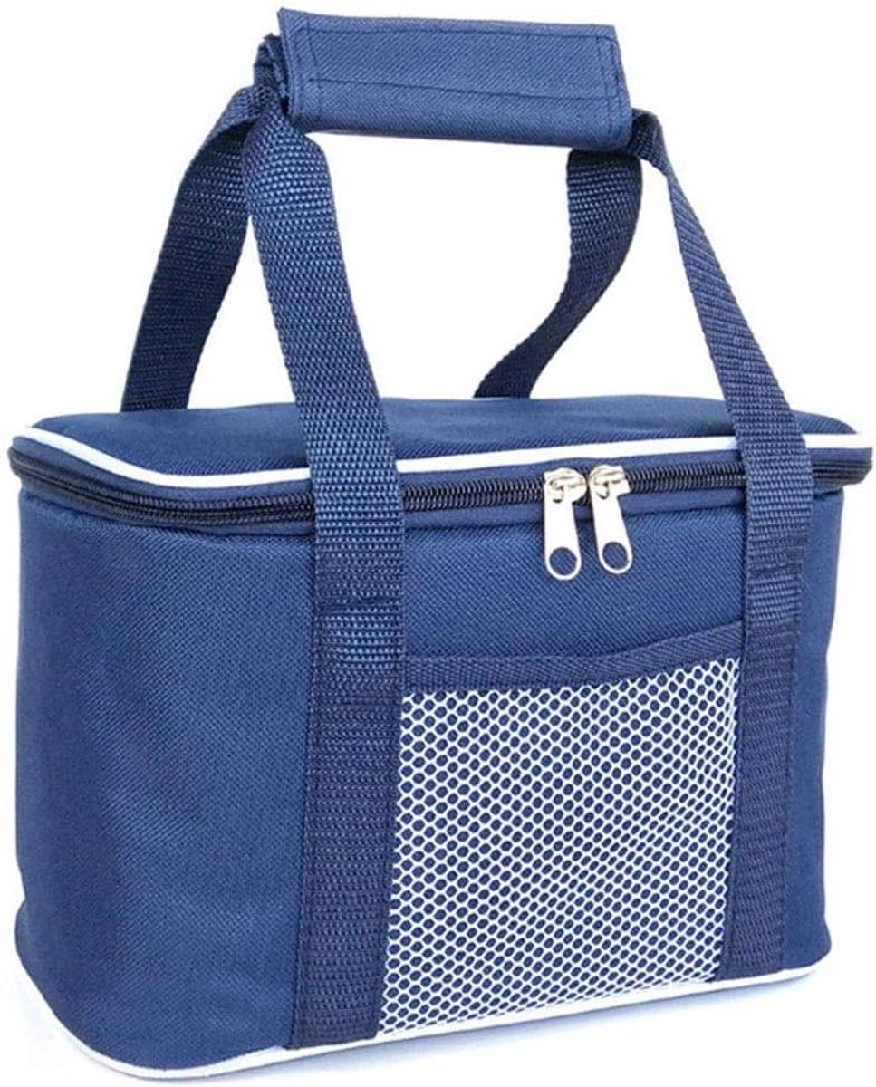 Lunchtas - Picknickzak Koeltas - Buiten Eten - Waterdicht Lekvrij - 10 Liter - Zwart