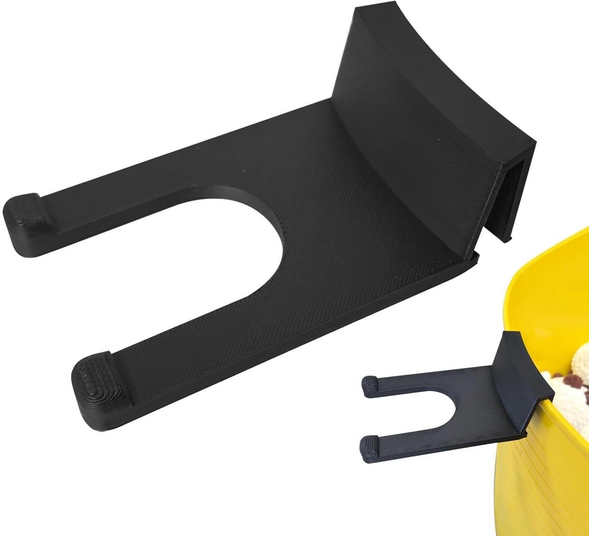Schuimkanon Houder - Emmer Bevestiging - Auto Reinigen - Verbeterd Ruimtebeheer - 4x7x4 cm - Enkele Attribuut