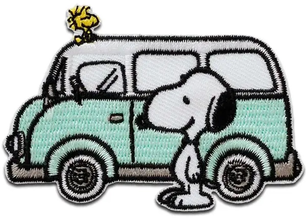 Peanuts - Snoopy Woodstock Bus - Patch