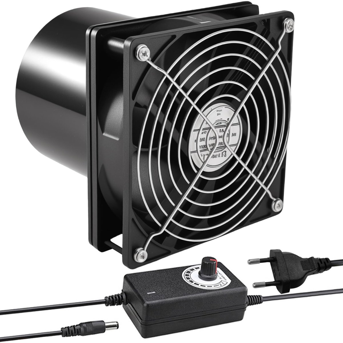 Dailygoods - 100 mm Kanaalventilator met Snelheidsregelaar