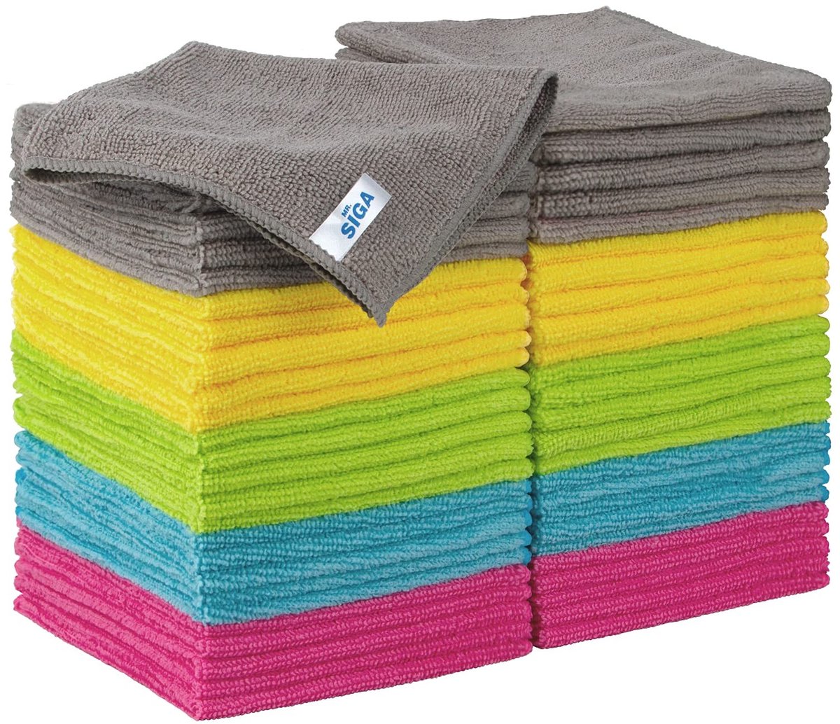 Dailygoods - Microfiber Reinigingsdoeken Set van 50