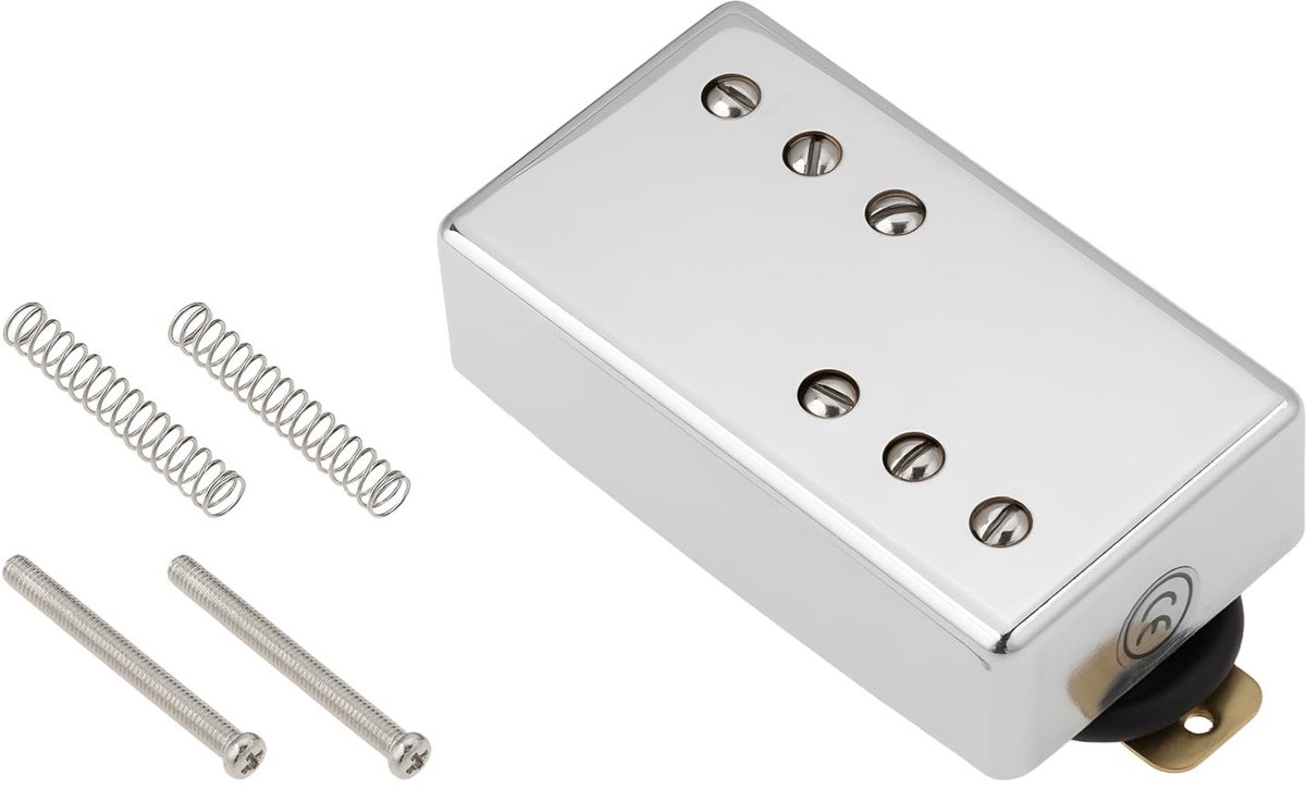 Dailygoods - 50mm Humbucker Pickup voor Elektrische Gitaar in Chroom