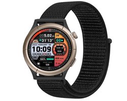 Dailygoods - Nylon Sport Armband voor Amazfit Cheetah Pro, 22 mm