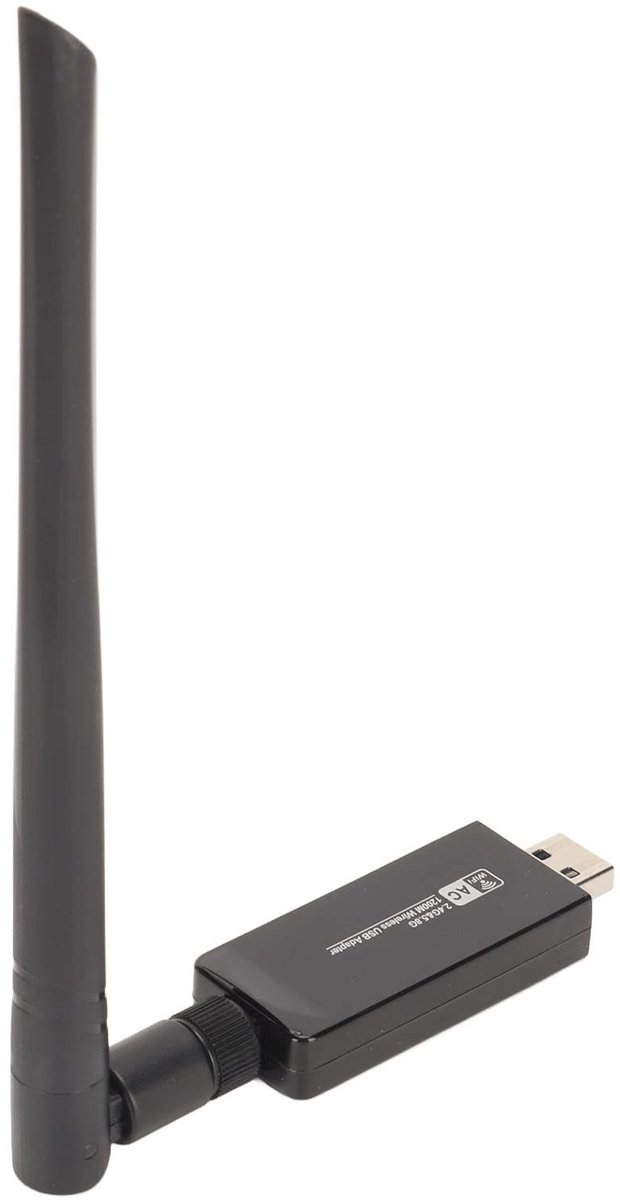 Dailygoods - Dual Band WiFi-adapter USB 3.0 voor Snelle Verbindingen