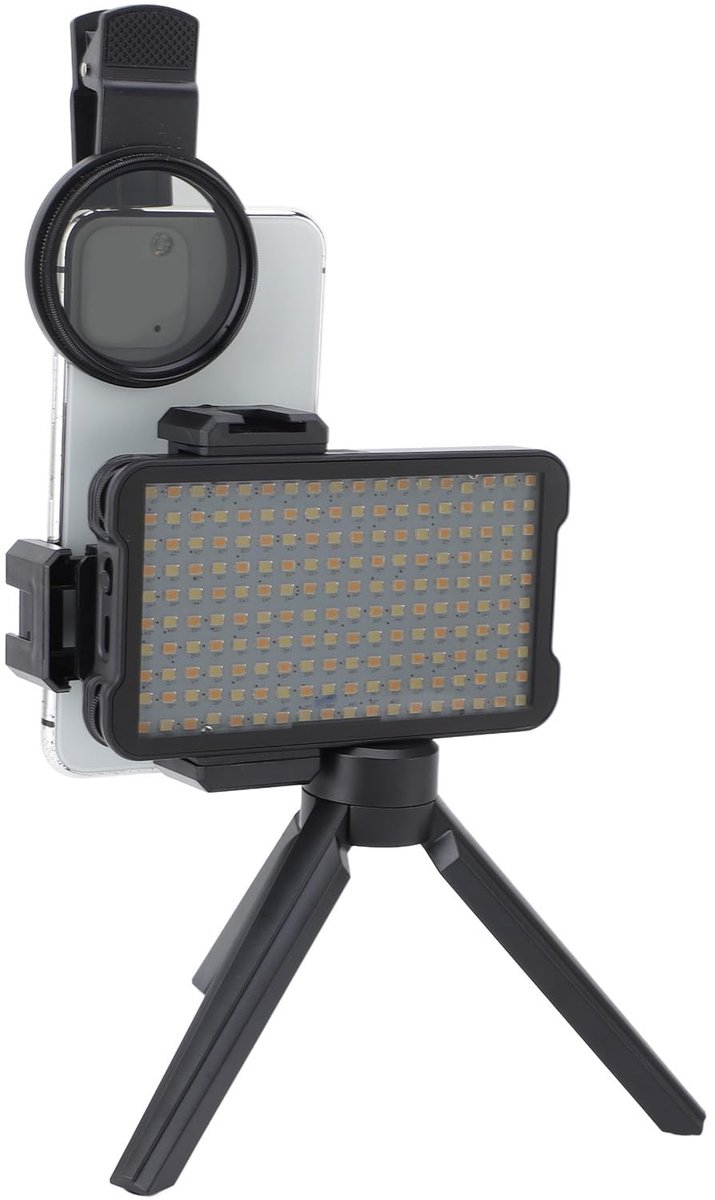 Dailygoods - Oplaadbare Fotoverlichting met 180 LED's voor Professionals