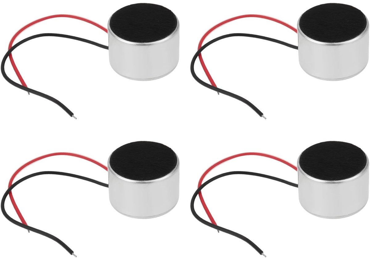 Dailygoods - 4 Stuks Electret Microfoon voor Consumer Electronics