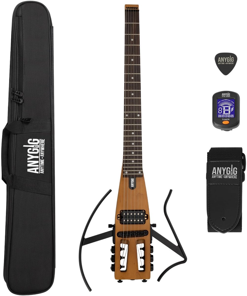 Dailygoods - Ultralichte Reis-Elektrische Gitaar met Headless Design