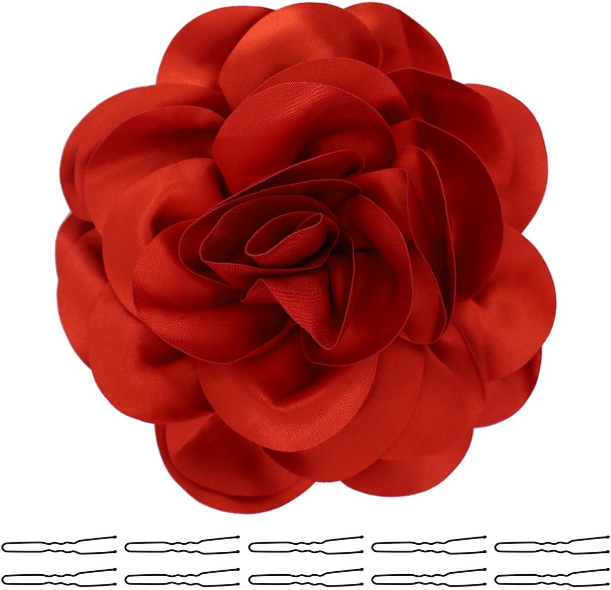 Dailygoods - Rozenbloembroche 6 cm voor Bruiloft en Eindejaarsbal