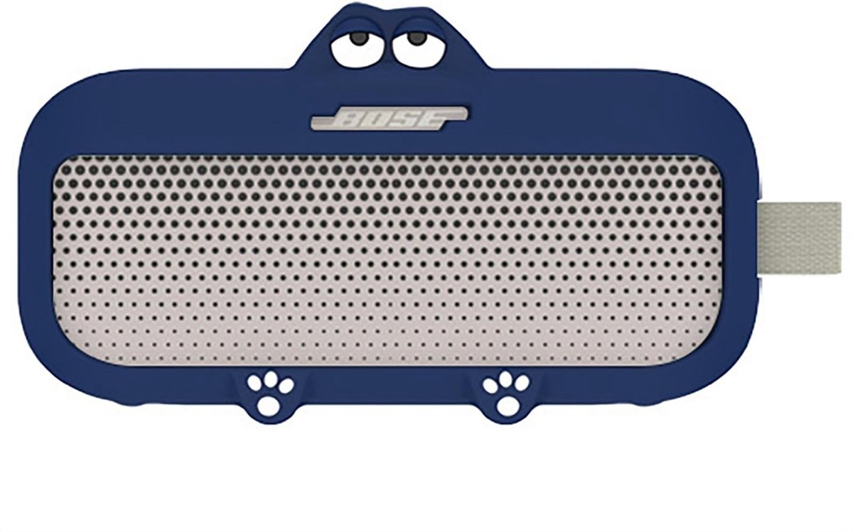 Dailygoods - Ultradunne Beschermhoes voor Bose SoundLink Flex 2nd Gen - Donkerblauw
