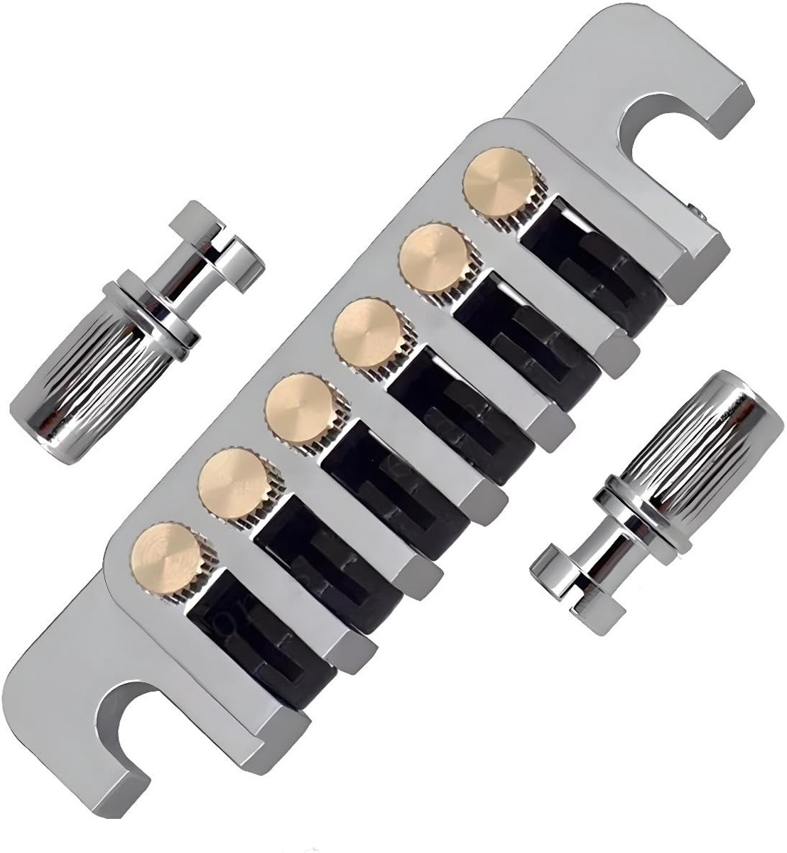 Dailygoods - Elektrische Gitaarbrug TP-6 Stijl voor LP en SG Gitaren