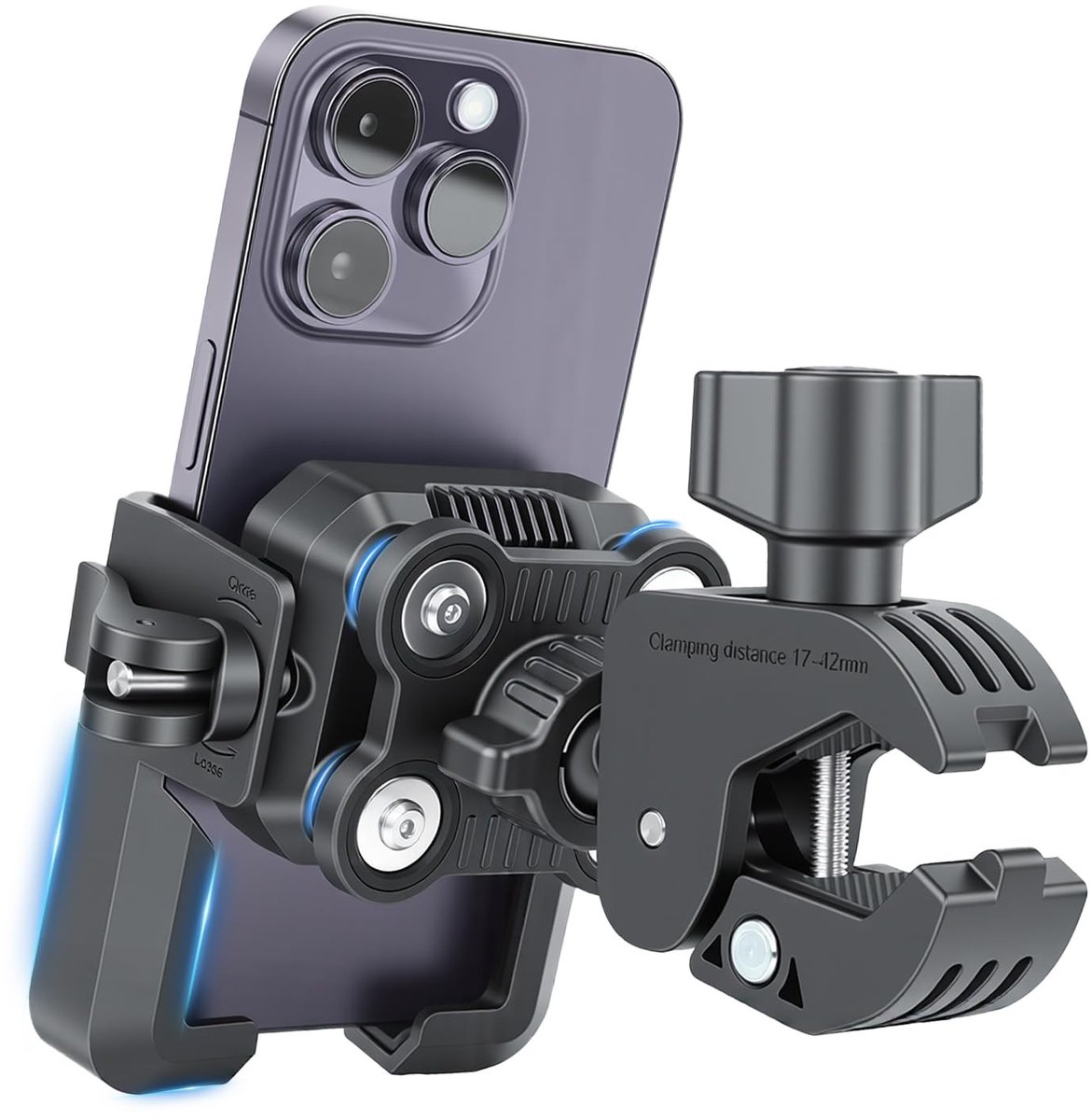 Dailygoods - Mobiele Telefoonhouder voor Fiets met 360 Graden Draaibaarheid