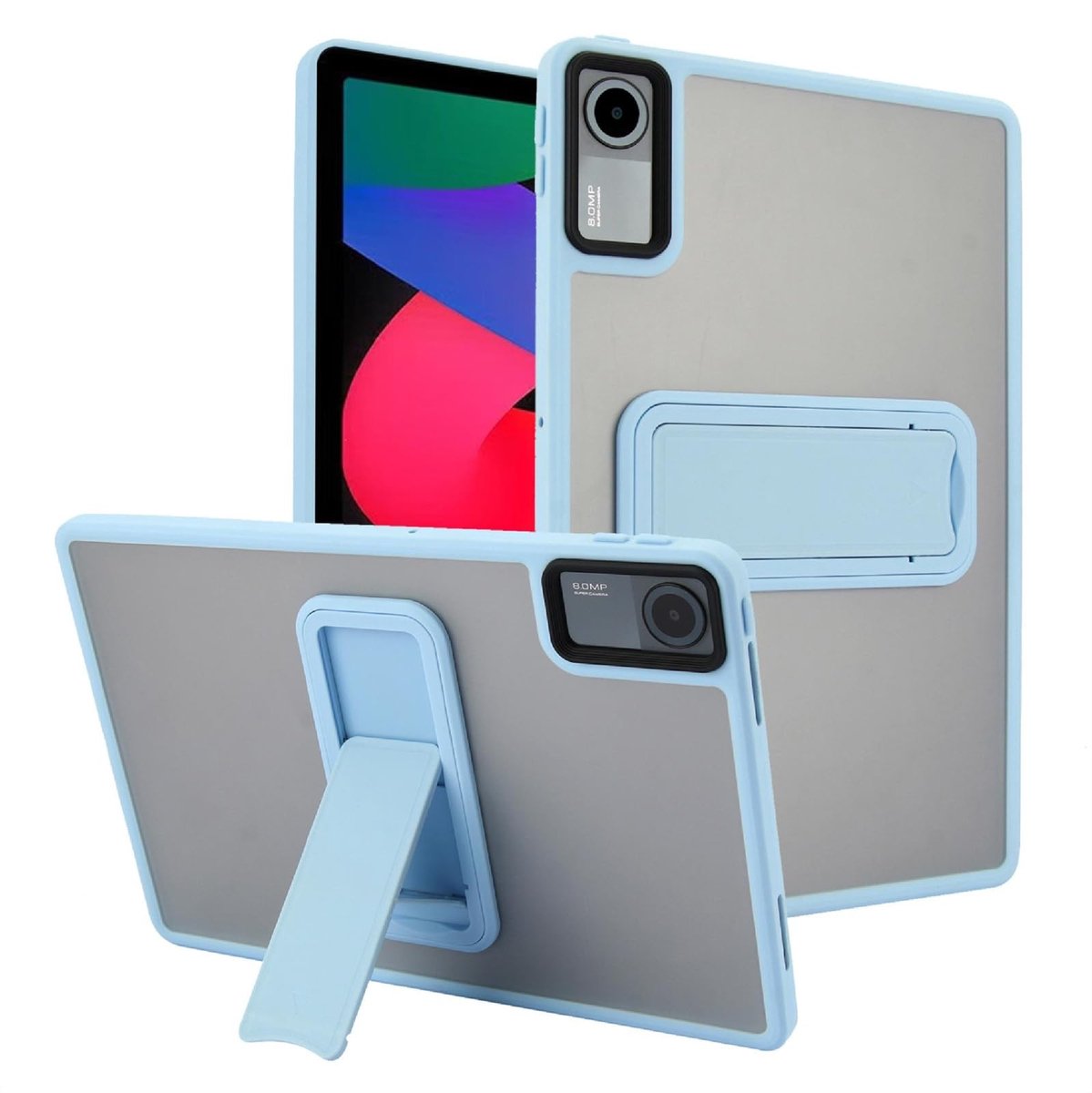 Dailygoods - Hoesje voor Redmi Pad SE 11 met Standaard en Matte Afwerking