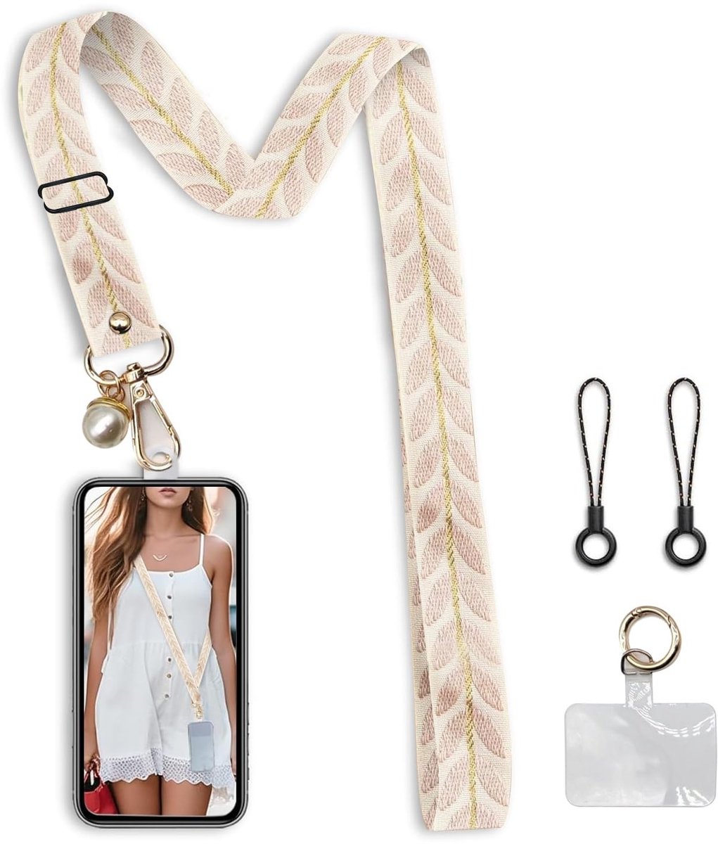 Dailygoods - Mobiele Telefoonkoord met Verstelbare Schouderriem