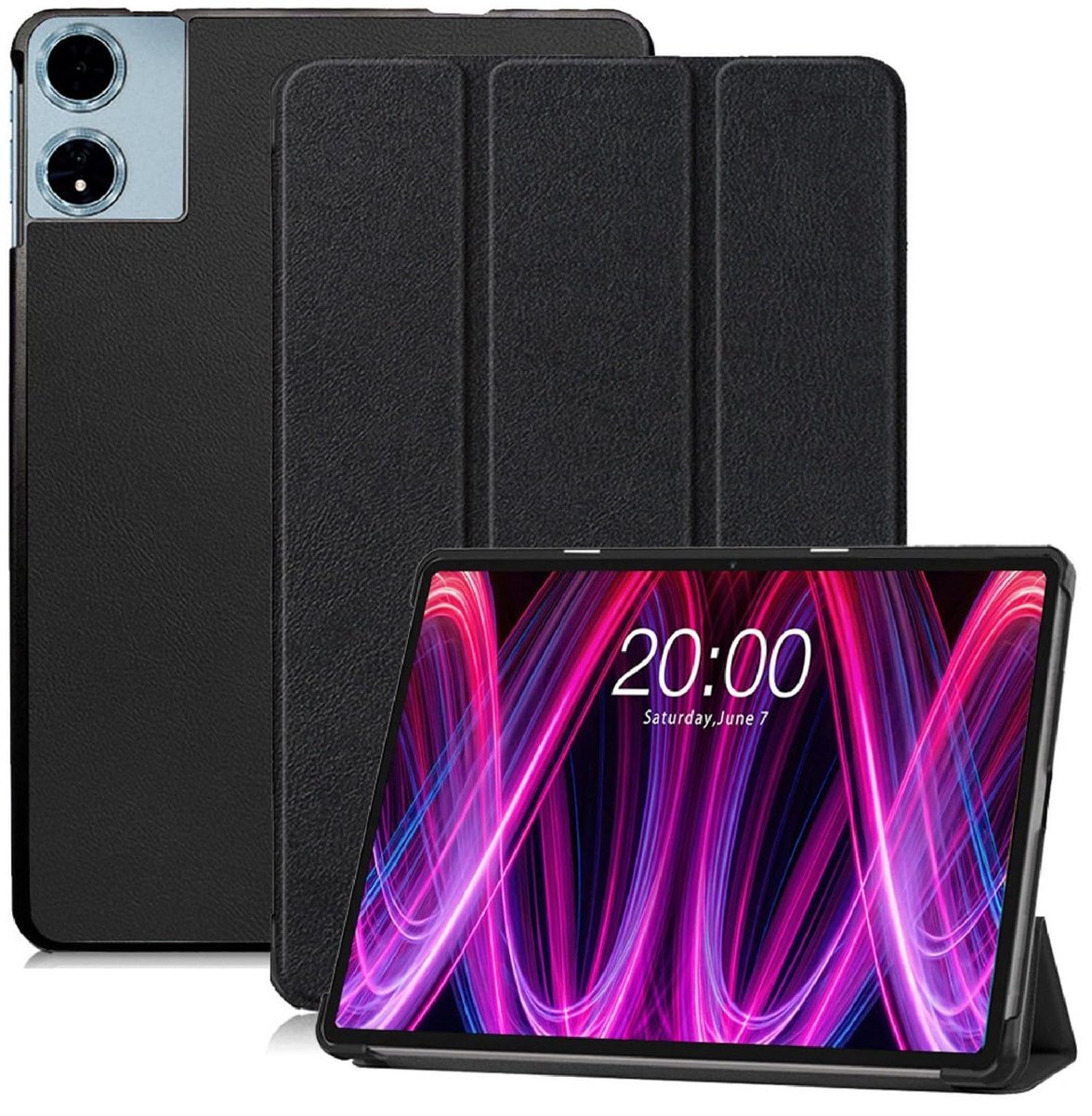 Dailygoods - PU-lederen Fliphoesje voor Teclast T60 Plus met Standaardfunctie