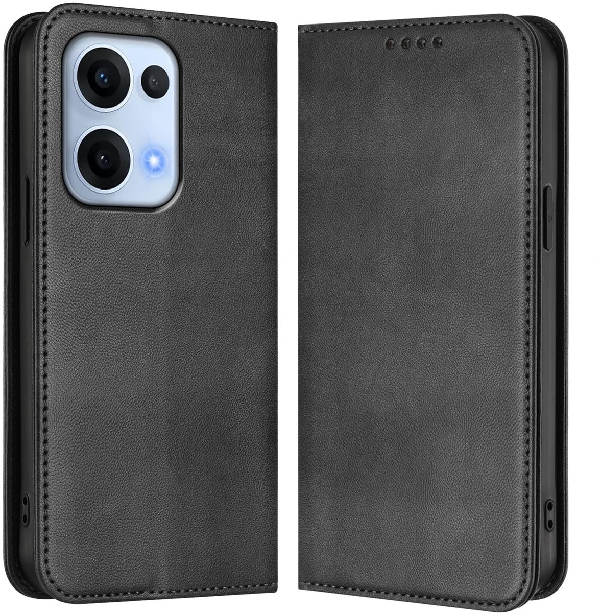 Dailygoods - Wallet Telefoonhoes voor OPPO Reno 13 met RFID Blokkering