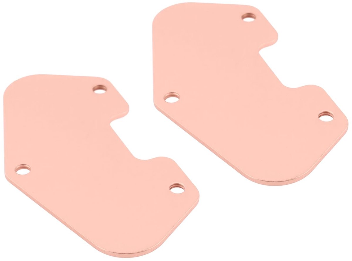 Dailygoods - 2 Stuks Elektrische Gitaar Pickup Basisplaat Compatibel met Telecaster