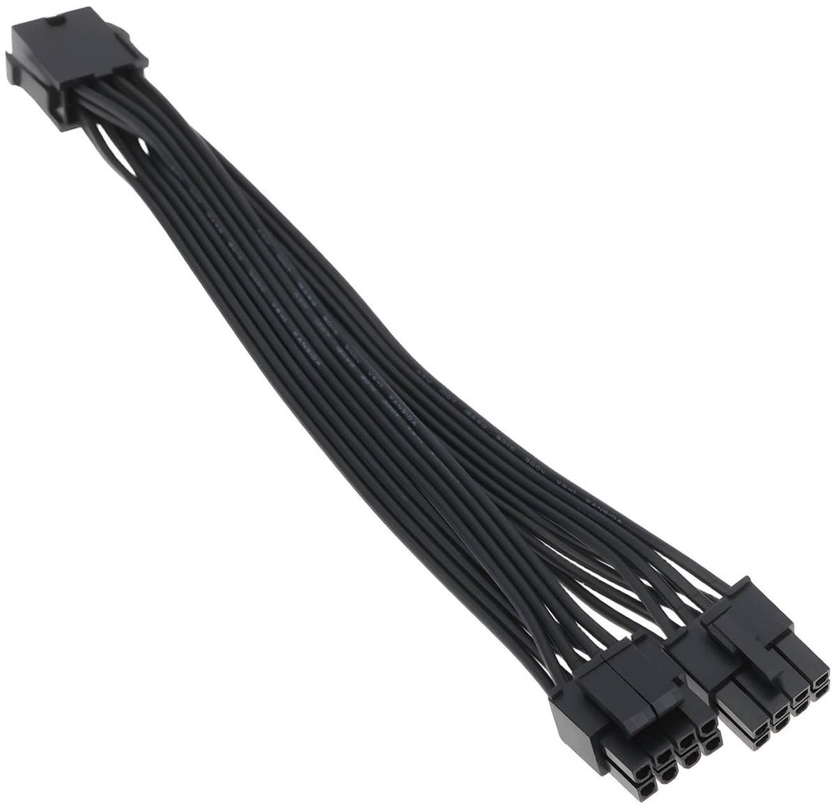 Dailygoods - 8-pins Vrouwelijke naar Dubbele 8-Pin CPU Power Adapter Kabel 20cm