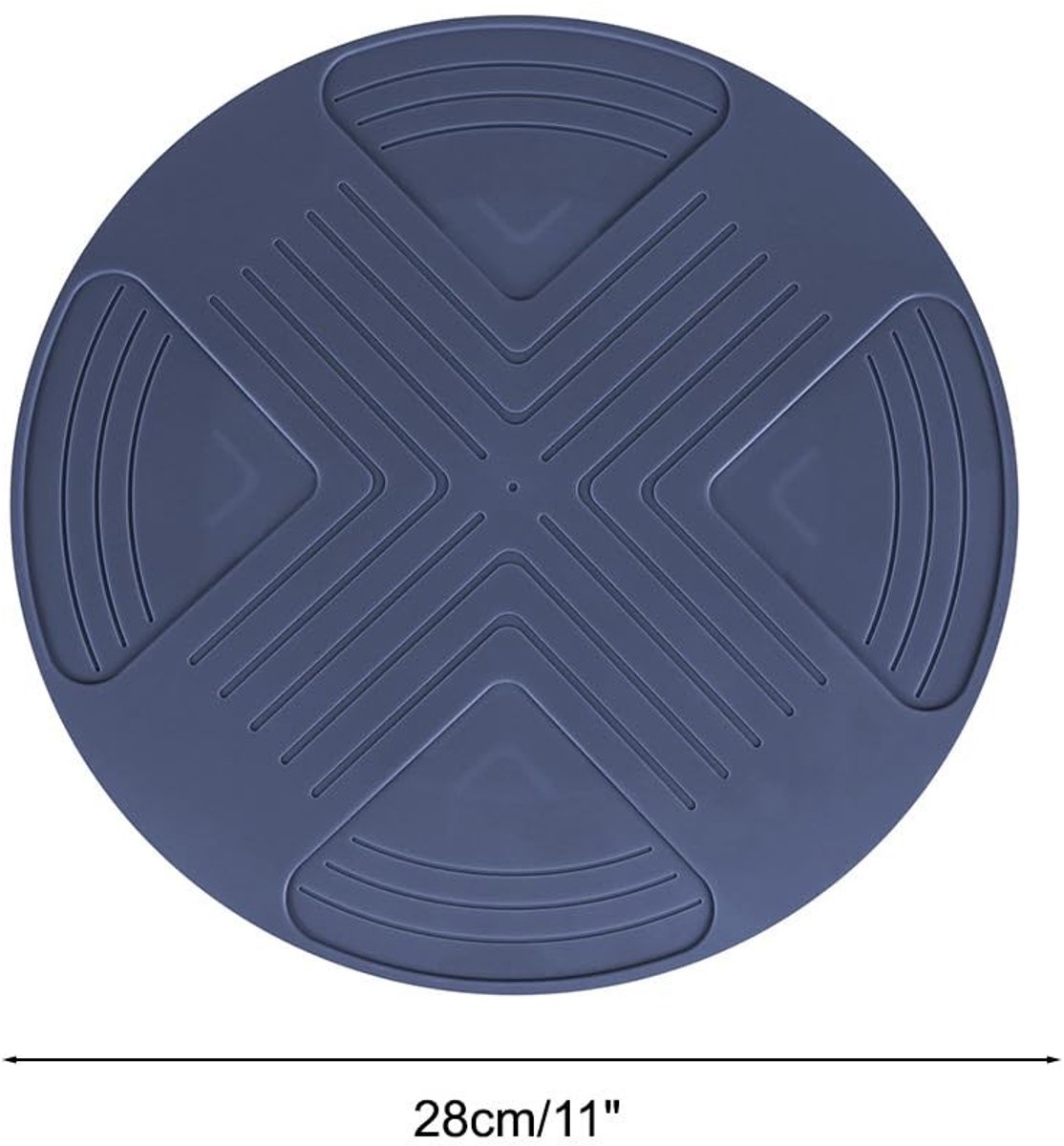 Dailygoods - Hittebestendige Siliconen Onderzetter van 28 cm
