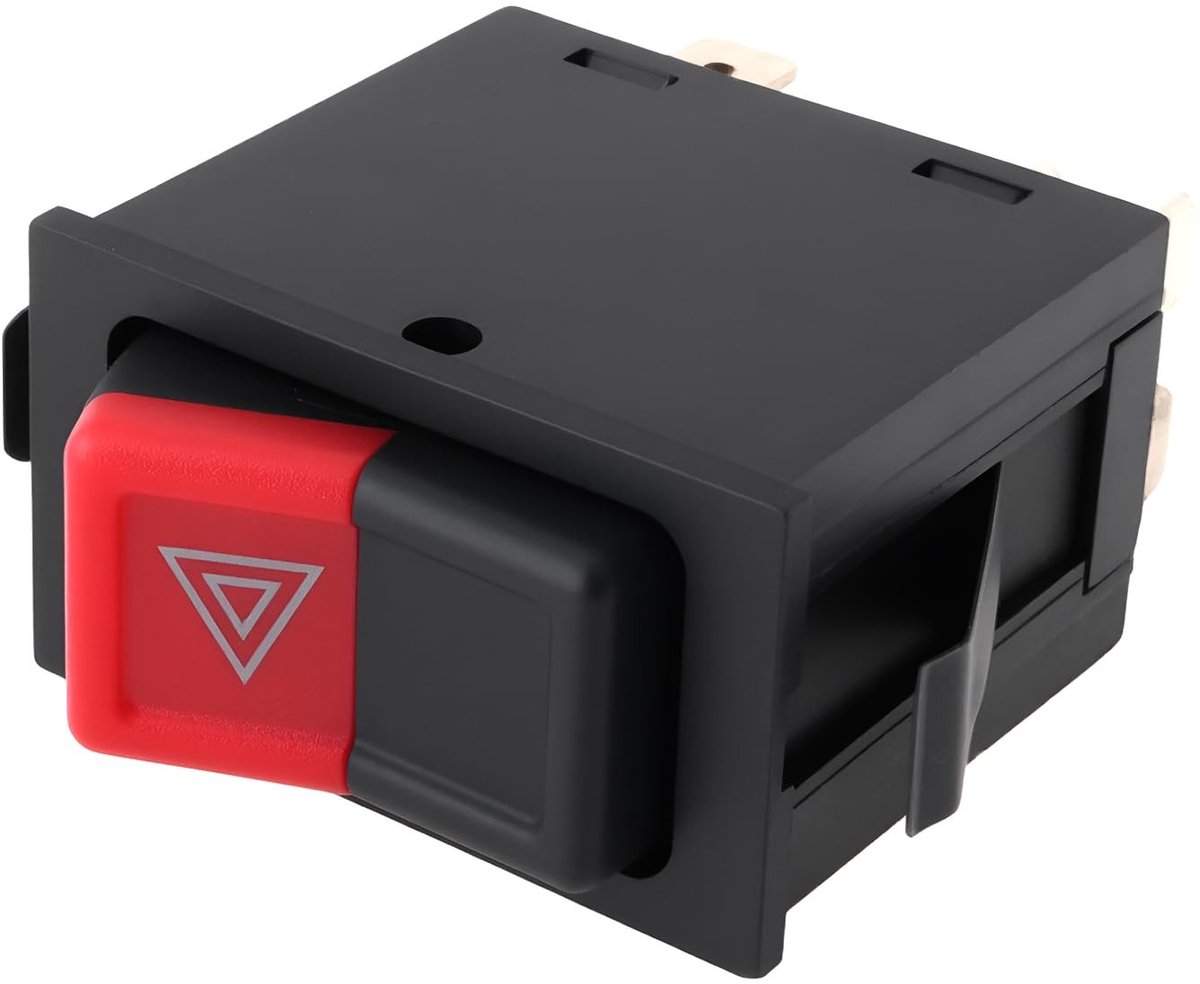 Dailygoods - Auto Schakelaar Gevarenwaarschuwingslamp voor Volkswagen