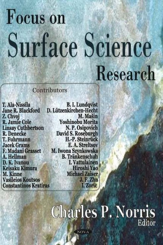 Focus on Surface Science Research - cover