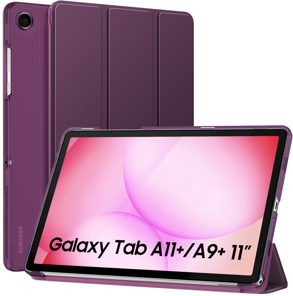 Dailygoods - Slimme Beschermhoes voor Galaxy Tab A11+/A9 Plus 11-Inch