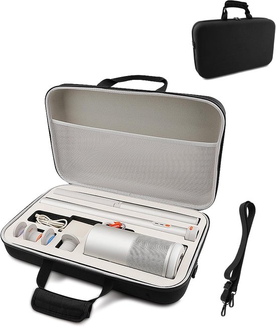 Beschermende draagtas voor XGIMI MoGo 4 projector met vakken voor accessoires, waterdicht, EVA hardcase