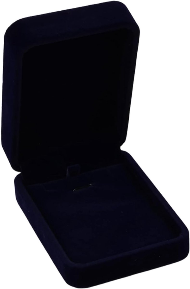 Elegante Velours Sieradenbox, 7 x 10 x 4 cm, Perfect voor Armbanden en Kettingen, Ideaal als Cadeau voor Verjaardagen en Jubilea