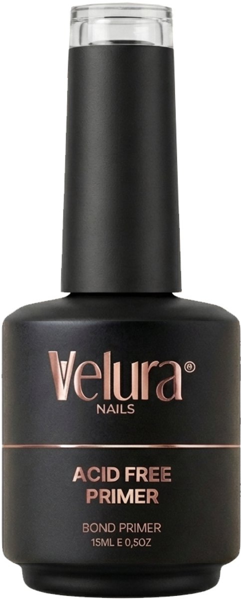 Velura® Acid Free Primer - 15ml - Verbetert Hechting & Voorkomt Lifting - Voor BIAB-, Gel- en Acrylnagels