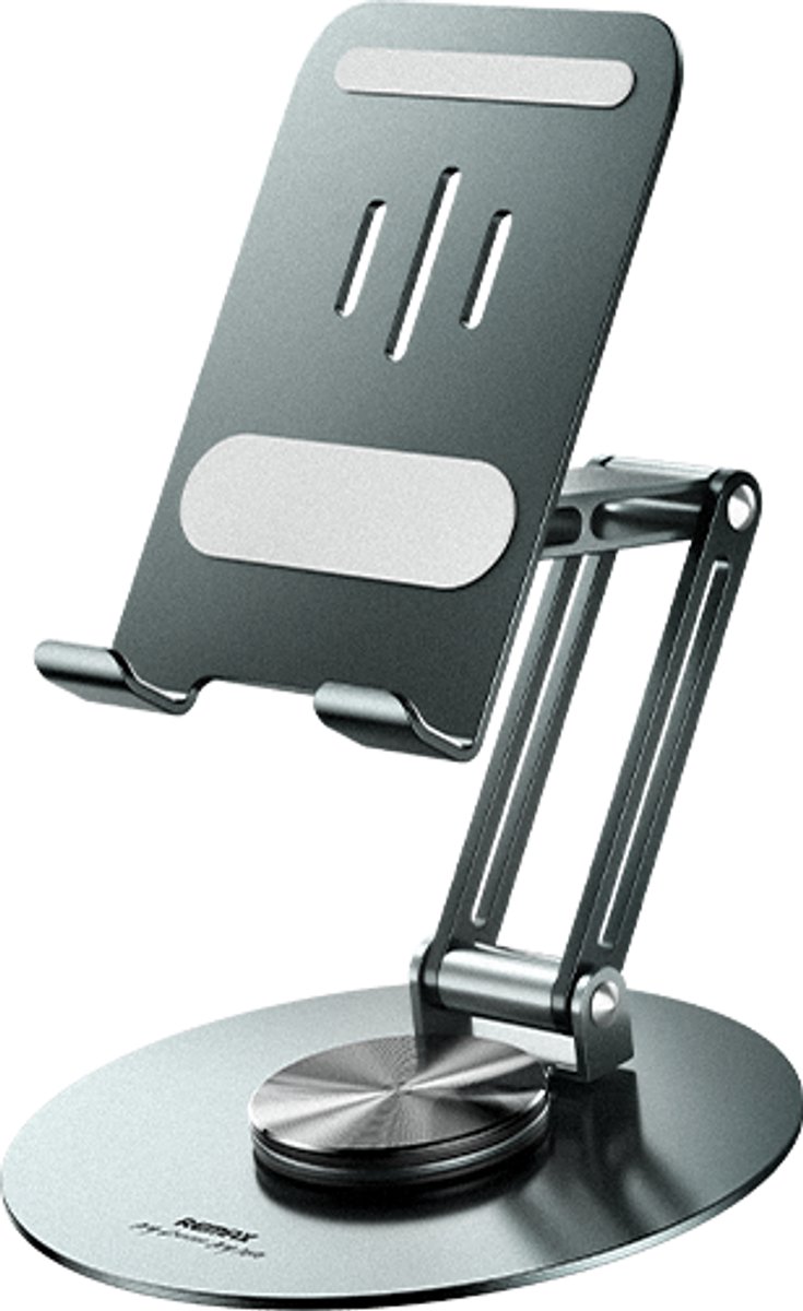 Remax Foldable & Rotatable Universele Telefoon- en Tablethouder – Opvouwbare Verstelbare Bureauhouder voor Smartphone en Tablet