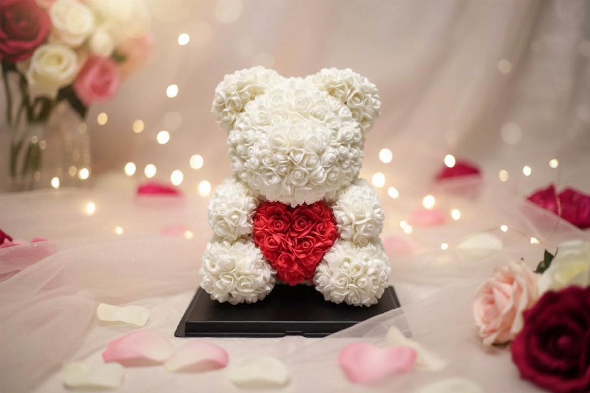 vaderdag moederdag verjaardag cadeau valentijnscadeau - Love teddy beer valentijn cadeautje Knuffel rozen valentijn knuffel Cadeau Valentijnsdag, Valentijn, Huwelijk,romantisch, vrouw perfect cadeau voor valentijnsdag