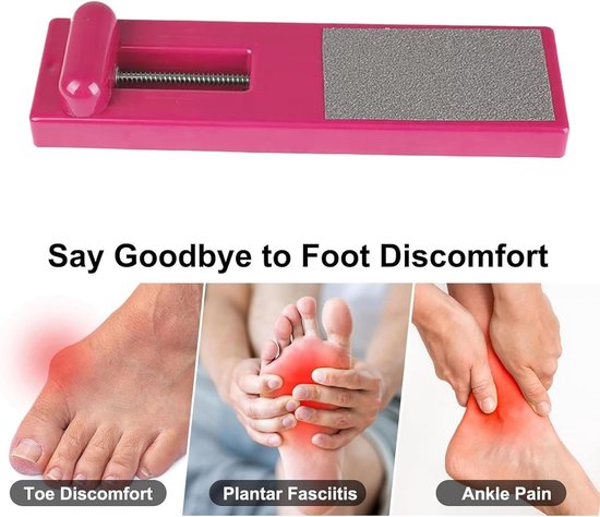 1 Stuk Roze ABS Voetboog Trainer met Antislip Voetpad, Ergonomisch Ontwerp voor Oefening van Voeten, Tenen en Voetbogen — afbeelding 5