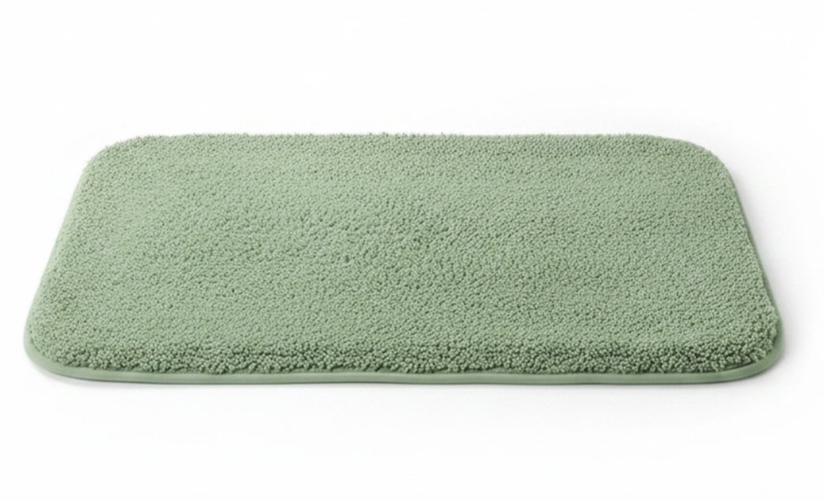 AHD® Badmat - Badmat Antislip - Douchemat - Lichtgroen - 60cm x 40cm x 2cm