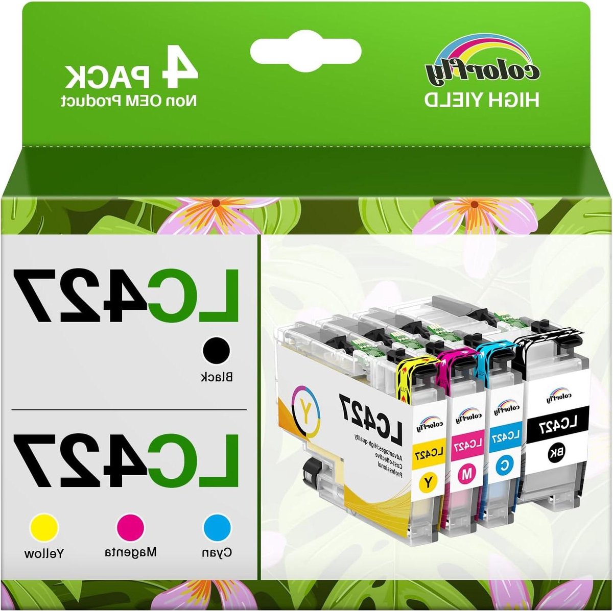 Printerinkt Cartridges - Inkt Patronen - Documenten Printen - Compatibel Systeem - 4 Stuks - Kleur