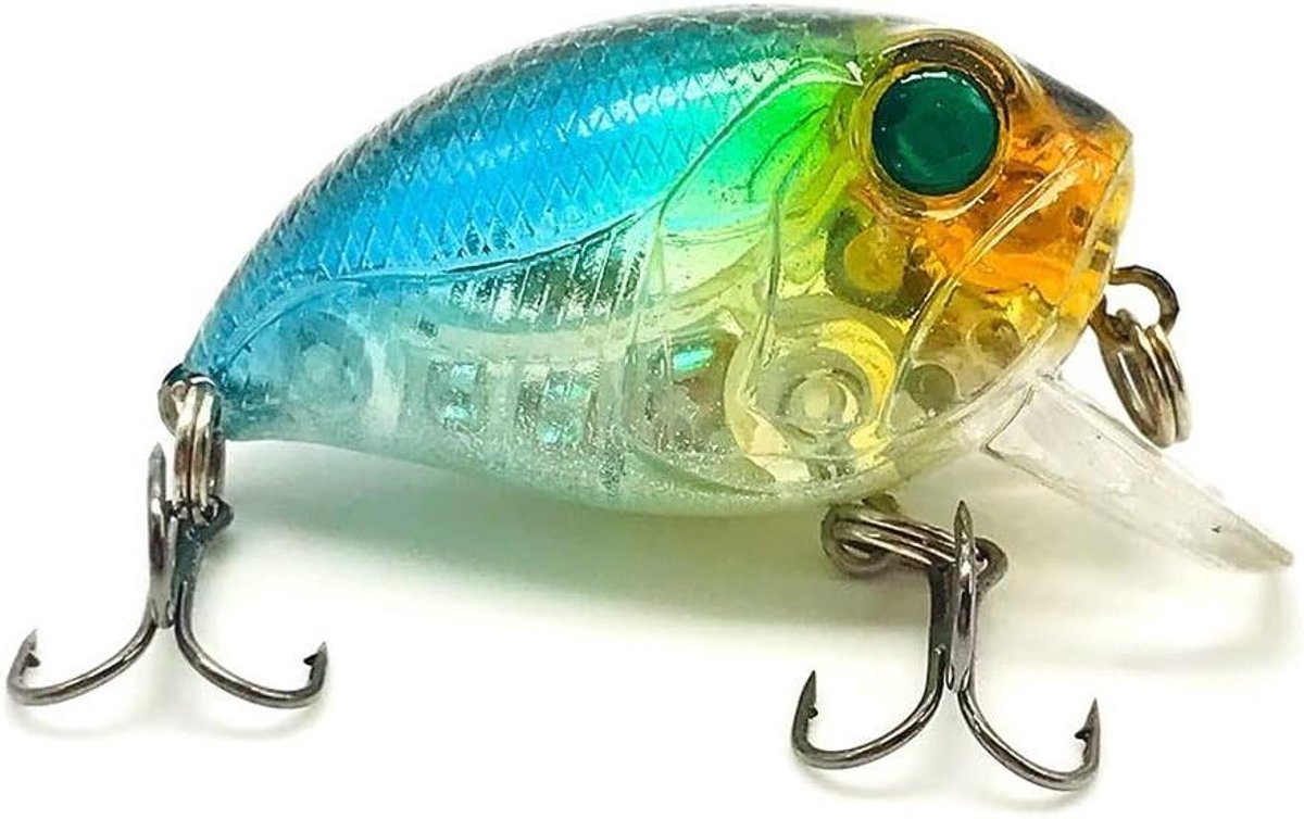 Vis Lokaas Set - Kunstaas Wobblers - Vissen Op Snoek - Drijvend Hard Aas - 4 cm 8.1g - C5